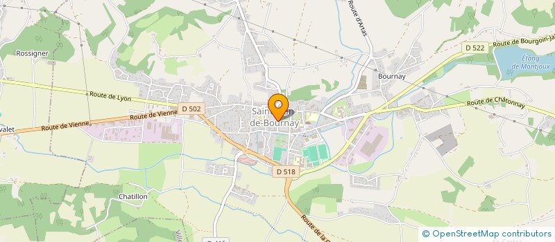 localisation de l'entreprise MADAME JULIA CHENU  SAINT-JEAN-DE-BOURNAY