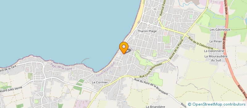 localisation de l'entreprise MADAME JULIA CHERNOUSOVA à LA PLAINE-SUR-MER