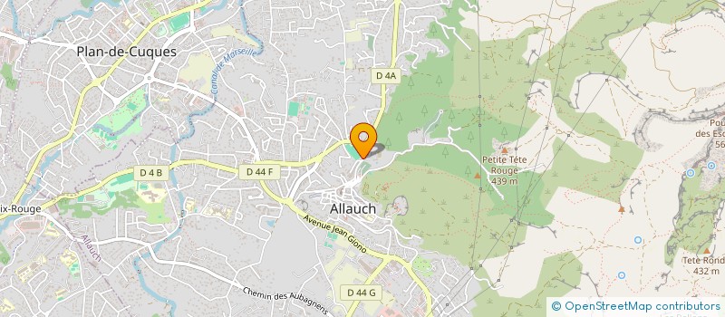 localisation de l'entreprise MADAME JULIA CHOUKROUN à ALLAUCH