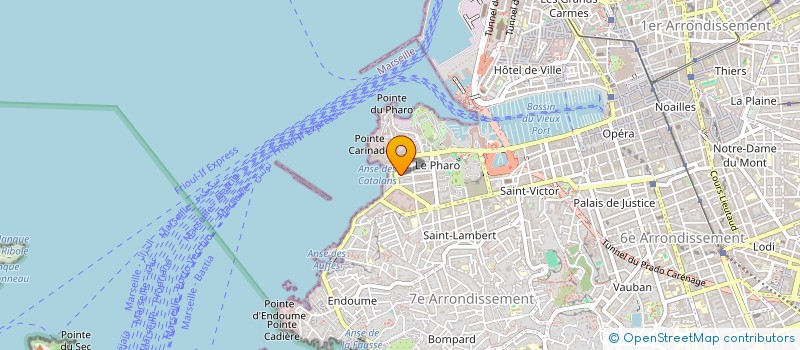 localisation de l'entreprise MADAME JULIA CHOVET à MARSEILLE