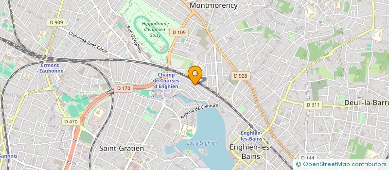 localisation de l'entreprise MADAME JULIA CIAPPARA  SOISY-SOUS-MONTMORENCY