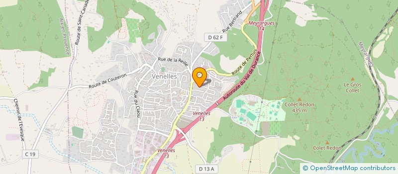 localisation de l'entreprise MADAME JULIA CICERONE  VENELLES