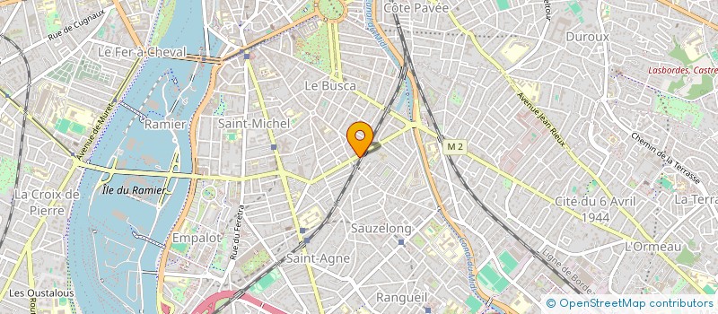 localisation de l'entreprise MADAME JULIA CLEMENTE GARCIA  TOULOUSE