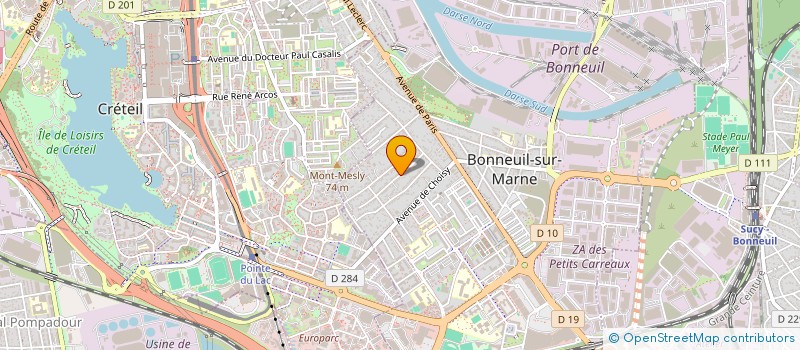 localisation de l'entreprise MADAME JULIA COHEN  BONNEUIL-SUR-MARNE