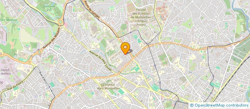 localisation de l'entreprise MADAME JULIA COMTE à MONTPELLIER