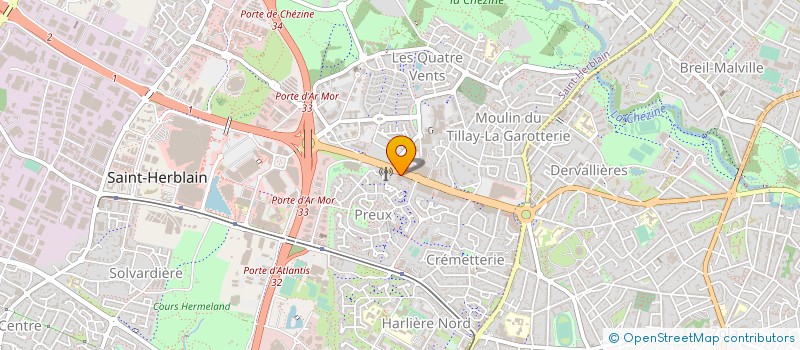 localisation de l'entreprise MADAME JULIA CORDIER  LE MANS