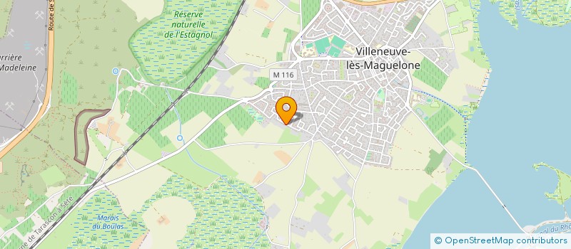 localisation de l'entreprise MADAME JULIA CORMIER  VILLENEUVE-LES-MAGUELONE