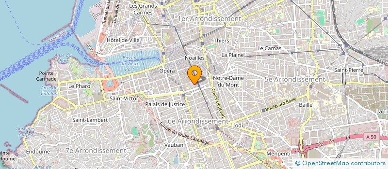 localisation de l'entreprise MADAME JULIA COSTE  MARSEILLE