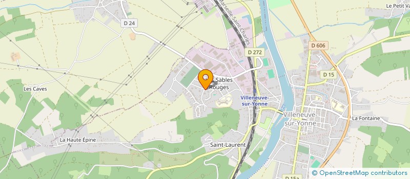 localisation de l'entreprise MADAME JULIA CRUZ à VILLENEUVE-SUR-YONNE