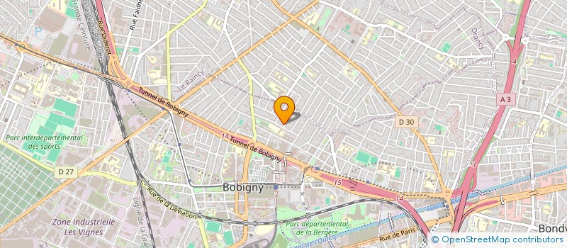 localisation de l'entreprise MADAME JULIA DANTONNET à BOBIGNY