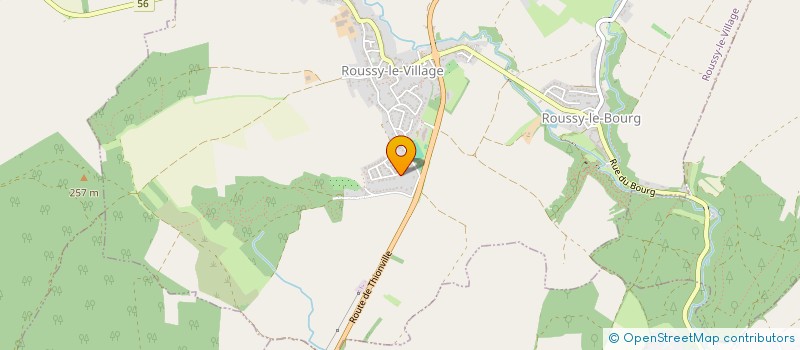 localisation de l'entreprise MADAME JULIA DELGADO  ROUSSY-LE-VILLAGE