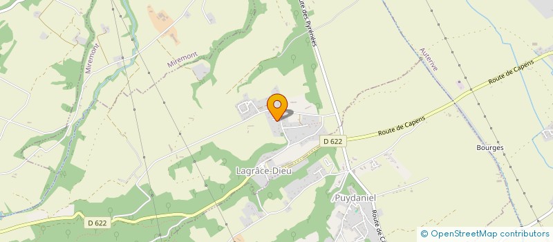 localisation de l'entreprise MADAME JULIA DELOUES  LAGRACE-DIEU