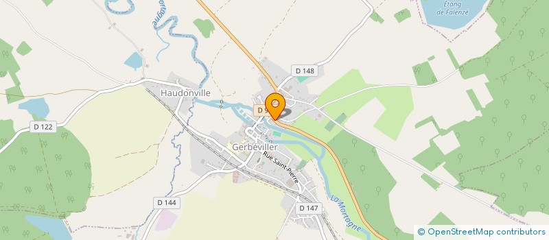 localisation de l'entreprise MADAME JULIA DETTWILLER  GERBEVILLER