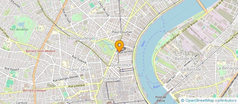 localisation de l'entreprise MADAME JULIA DEVEZ  BORDEAUX