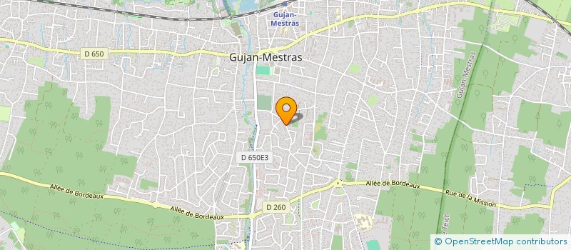 localisation de l'entreprise MADAME JULIA DOS SANTOS QUINTAO à GUJAN MESTRAS