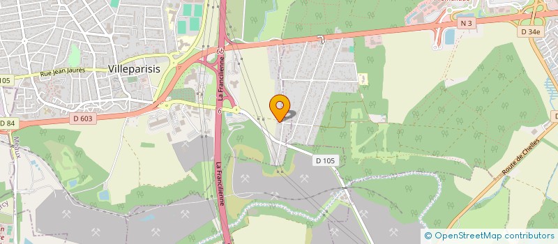 localisation de l'entreprise MADAME JULIA DOUSSIN  VILLEPARISIS