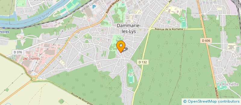 localisation de l'entreprise MADAME JULIA DUBREUIL à DAMMARIE-LES-LYS
