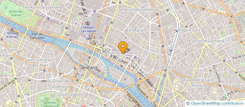 localisation de l'entreprise MADAME JULIA DUCRETET  PARIS