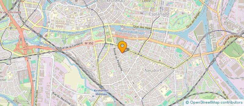 localisation de l'entreprise MADAME JULIA DUQUE GUASCH à STRASBOURG