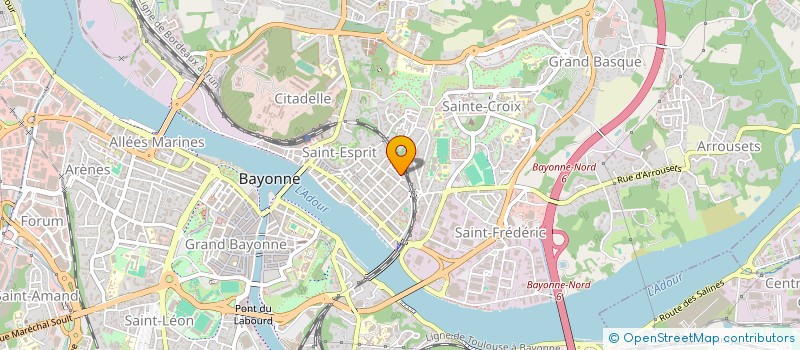 localisation de l'entreprise MADAME JULIA DURIEZ  AICIRITS-CAMOU-SUHAST