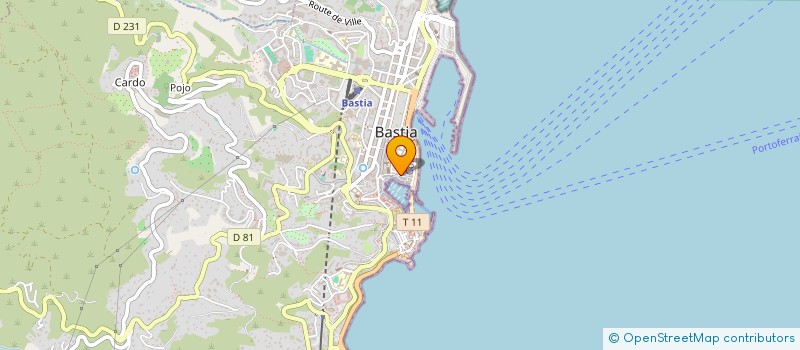 localisation de l'entreprise MADAME JULIA ERCOLI  BASTIA