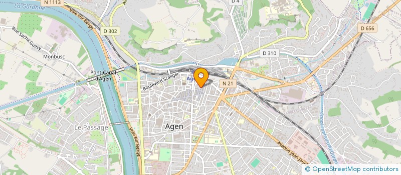 localisation de l'entreprise MADAME JULIA ESTOUP à AGEN