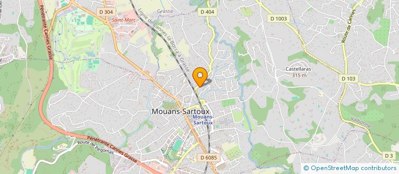 localisation de l'entreprise MADAME JULIA ETGELY à MOUANS-SARTOUX