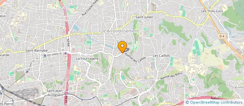 localisation de l'entreprise MADAME JULIA EVANGELISTA à MARSEILLE