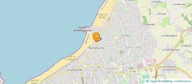 localisation de l'entreprise MADAME JULIA FAJERMAN  SAINT-MALO