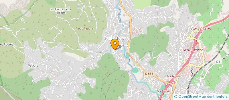 localisation de l'entreprise MADAME JULIA FALZOI  SOLLIES-TOUCAS