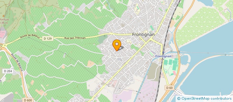 localisation de l'entreprise MADAME JULIA FAY à FRONTIGNAN