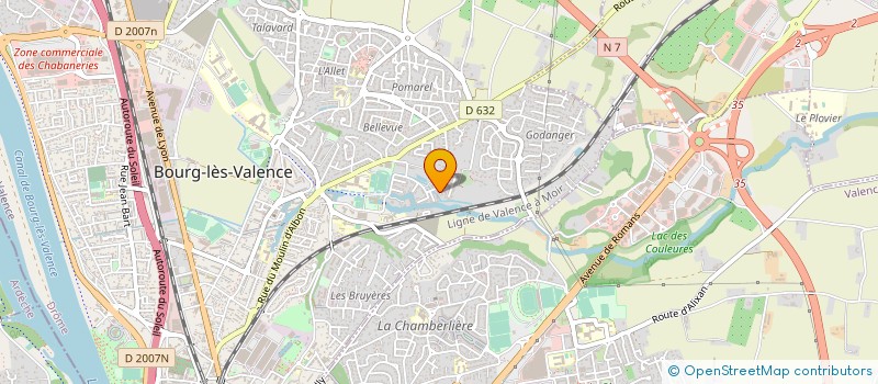 localisation de l'entreprise MADAME JULIA FAYOLLE à BOURG-LES-VALENCE