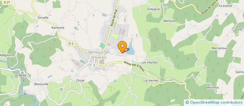 localisation de l'entreprise MADAME JULIA FELIX  SILHAC