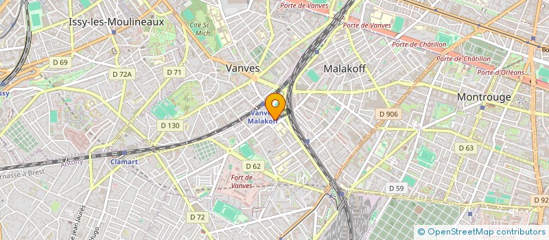 localisation de l'entreprise MADAME JULIA FIORENTINO  MALAKOFF