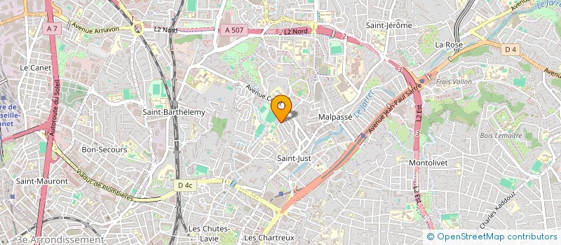 localisation de l'entreprise MADAME JULIA FOOTNICK à MARSEILLE