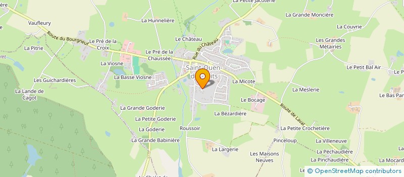 localisation de l'entreprise MADAME JULIA FREREUX  SAINT-OUEN-DES-TOITS