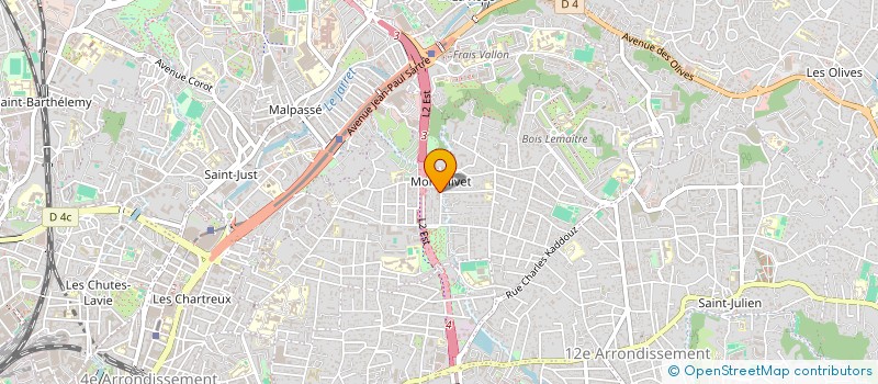 localisation de l'entreprise MADAME JULIA GARCIA à MARSEILLE
