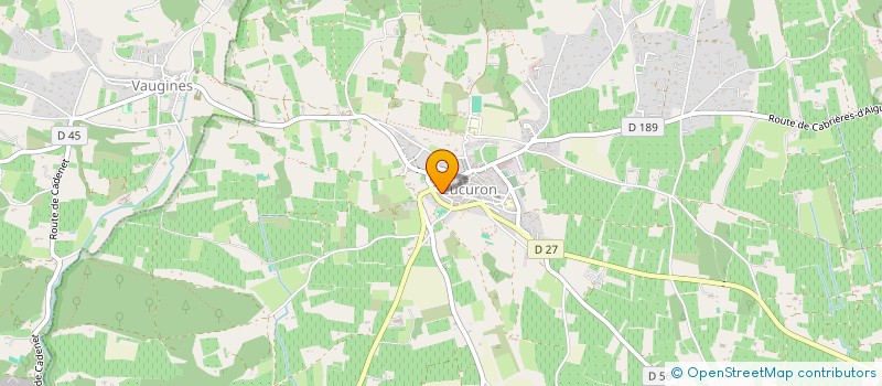 localisation de l'entreprise MADAME JULIA GIROUD à CUCURON