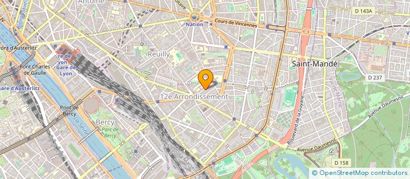 localisation de l'entreprise MADAME JULIA GORRY à PARIS