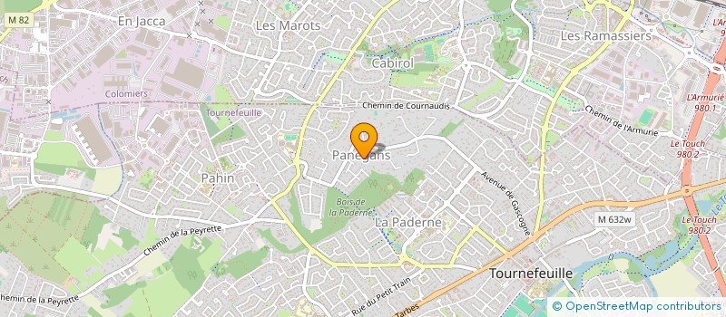 localisation de l'entreprise MADAME JULIA GOUBERT  TOURNEFEUILLE