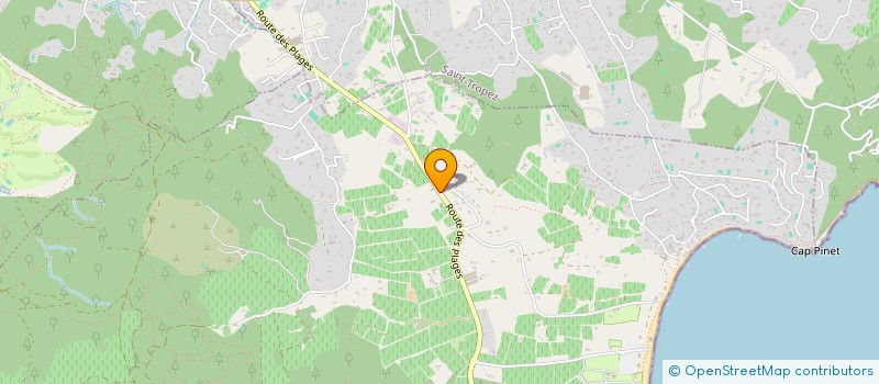 localisation de l'entreprise MADAME JULIA GOUDAL  RAMATUELLE