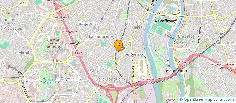 localisation de l'entreprise MADAME JULIA GOUT  TOULOUSE