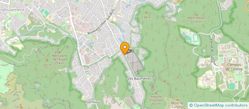 localisation de l'entreprise MADAME JULIA GOUYE  MARSEILLE 9EME