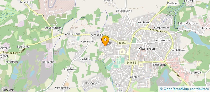 localisation de l'entreprise MADAME JULIA GUILHAUME  LORIENT