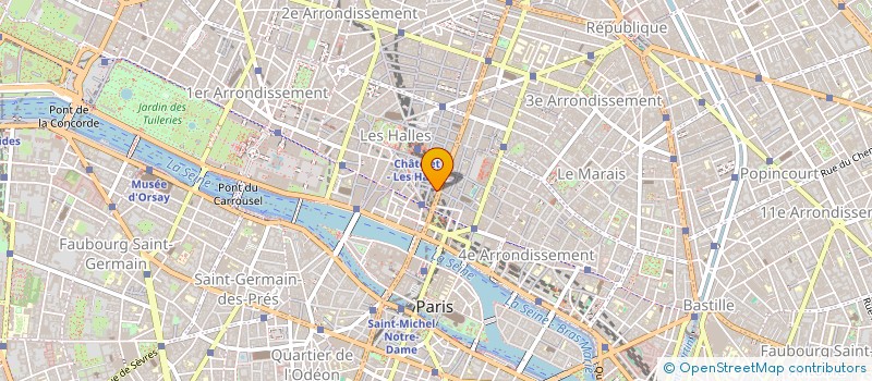localisation de l'entreprise MADAME JULIA GUILLAUME à PARIS