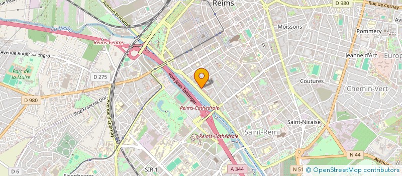 localisation de l'entreprise MADAME JULIA GUMENNA à REIMS
