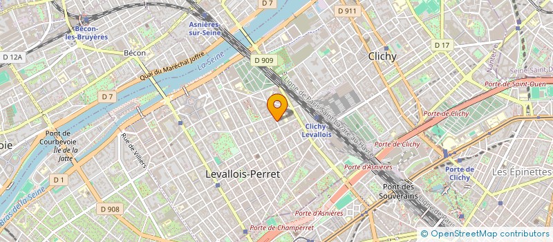 localisation de l'entreprise MADAME JULIA HAZIZA à LEVALLOIS-PERRET