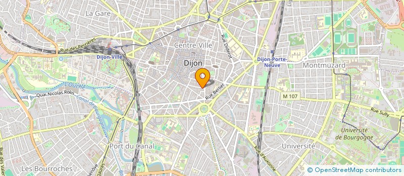 localisation de l'entreprise MADAME JULIA HODGES  DIJON