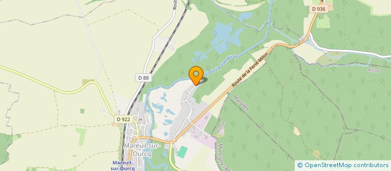 localisation de l'entreprise MADAME JULIA IBERHAMOVIC  MAREUIL-SUR-OURCQ