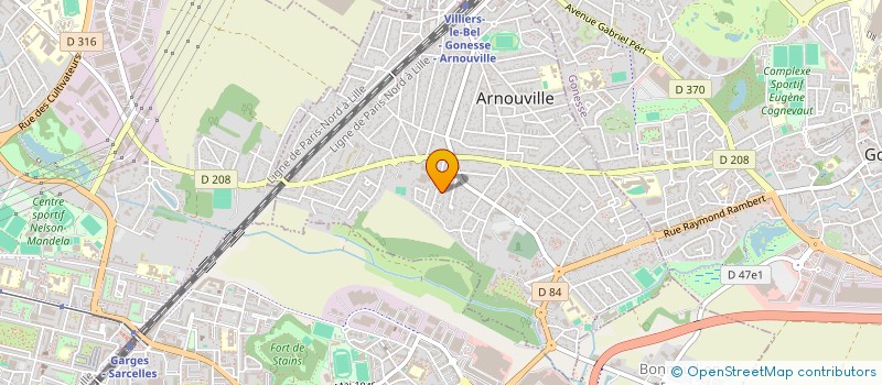 localisation de l'entreprise MADAME JULIA IDE  ARNOUVILLE